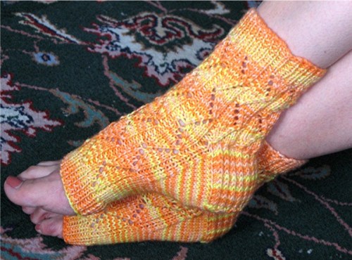 zigzag lace pedi socks