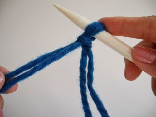 long tail cast on knit