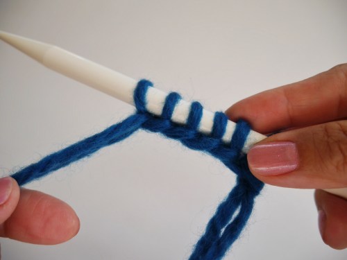 long tail cast on knit