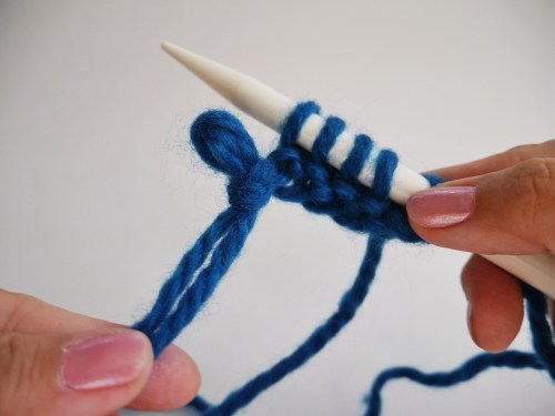 long tail cast on knit