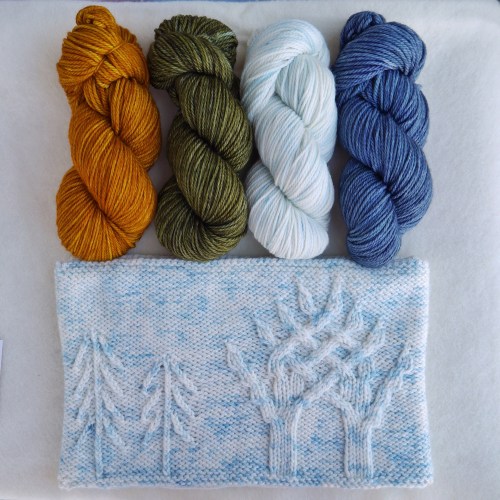 snowy woods knitalong