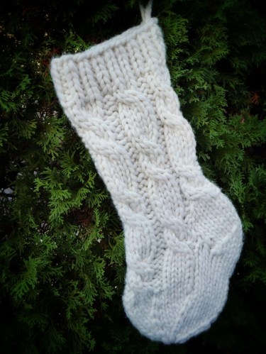 pdxknitterati christmas stocking