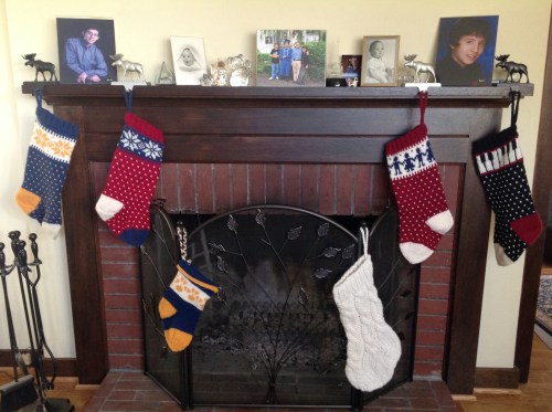 PDXKnitterati Christmas stocki