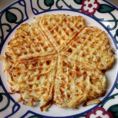 waffle iron hash browns