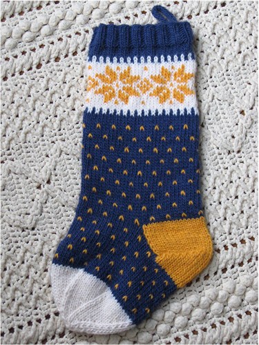 pdxknitterati christmas stocking