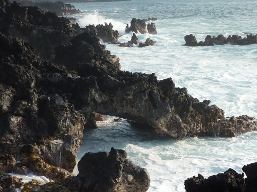 sea arch kanaloa at kona hawaii