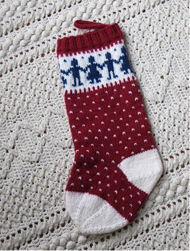 pdxknitterati christmas stocking