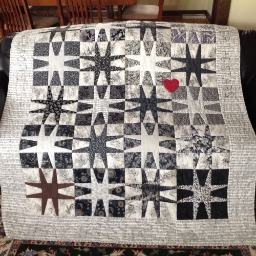 music quilt