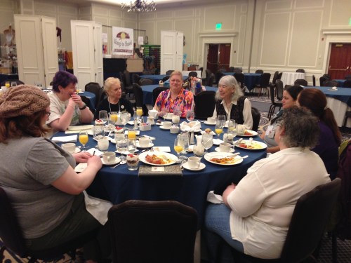 breakfast with Anna Zilboorg