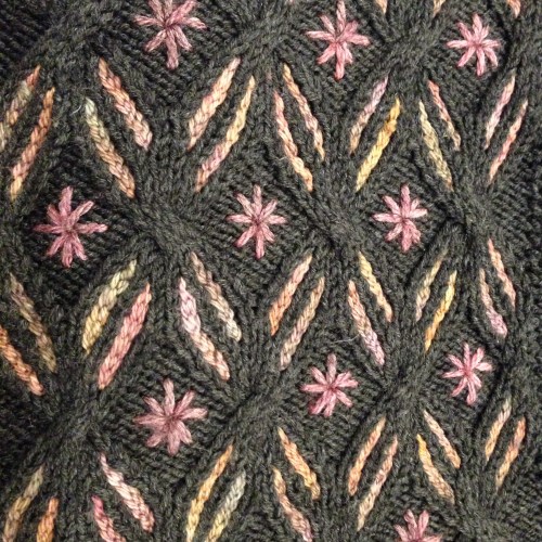 Anna Zilboorg embroidered sweater