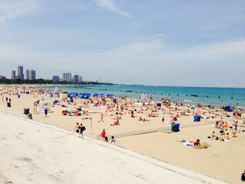 Chicago beach