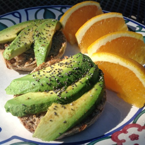 avocado toast breakfast