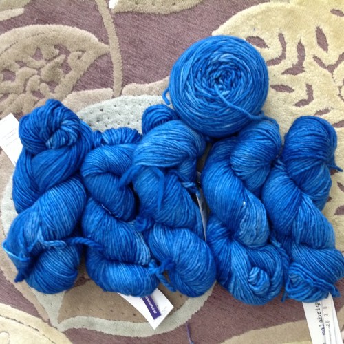 Malabrigo Merino Worsted Contintental Blue