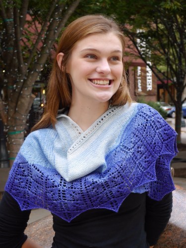 pdxknitterati lobelia shawl
