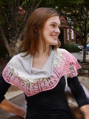 pdxknitterati lobelia shawlette