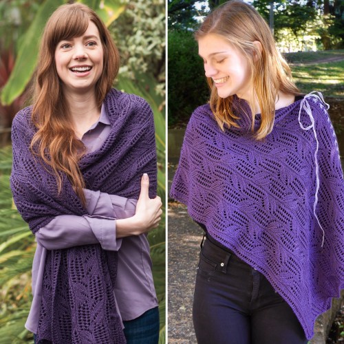 Trellis Vines Stole Poncho