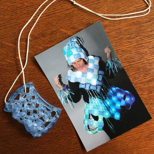 knitted glass carol milne