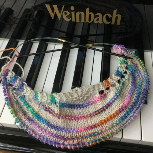 crescent shawl shape