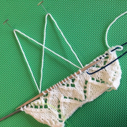 Halfway there! Lace Doctor