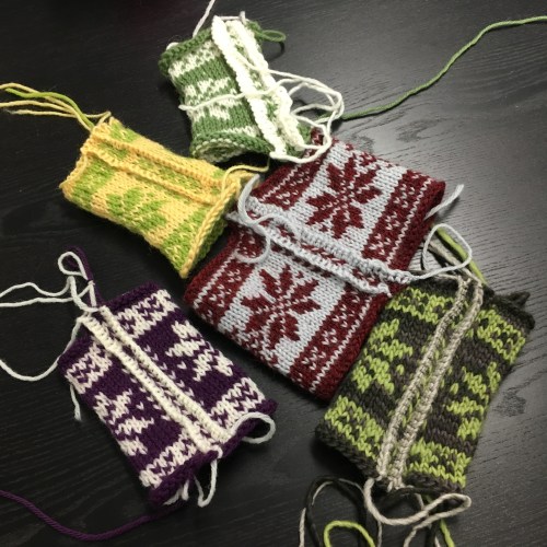 Crocheted Steek prep