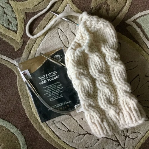 Super Cabled Christmas Stocking