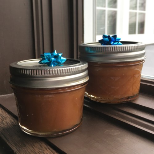 Bourbon caramel sauce
