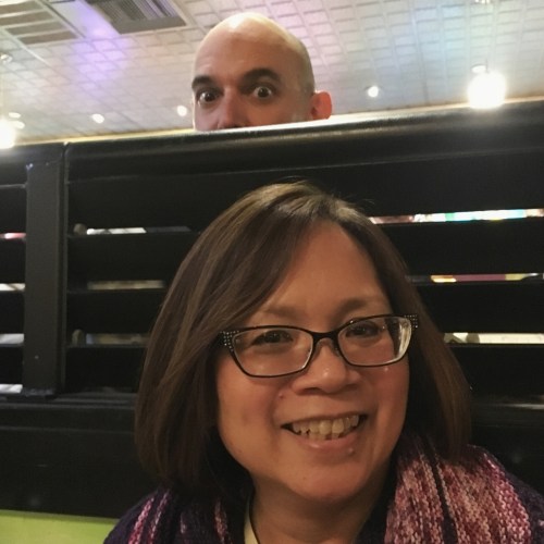 Franklin Habit is ninja photo bomber