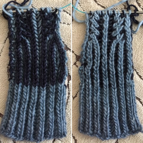 Brioche knitting