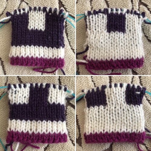double knitting sample
