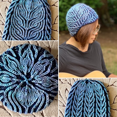 Deep End brioche hat