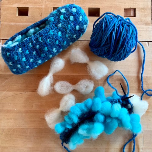 thrumbelina thrummed slipper