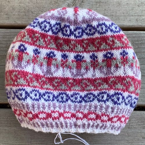 Bonnie Isle Hat stranded colorwork knitting