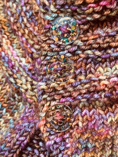 buttons on a baby sweater