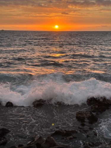 Sunset at kailua kona