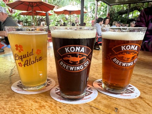Beer at Kona Brewing