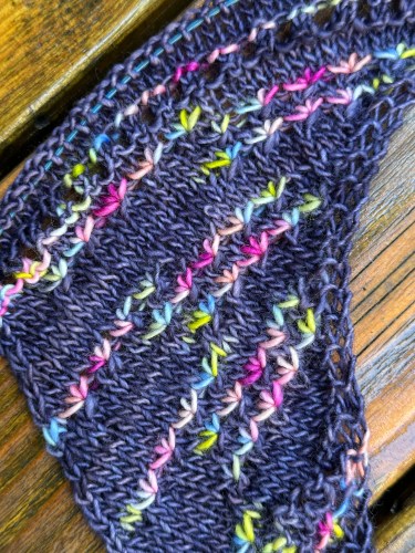 knit swatch